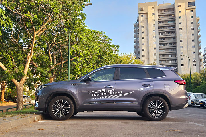 צ'רי טיגו 8 פרו במבחן דרכים