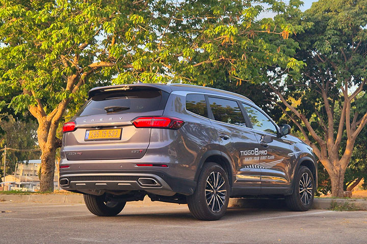 צ'רי טיגו 8 פרו במבחן דרכים